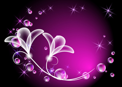 半透明花图片 半透明花素材 半透明花插画 摄图新视界