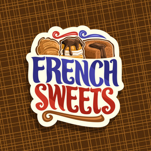 法国糖果矢量徽标