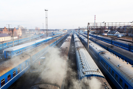 蒸气火车车头图片