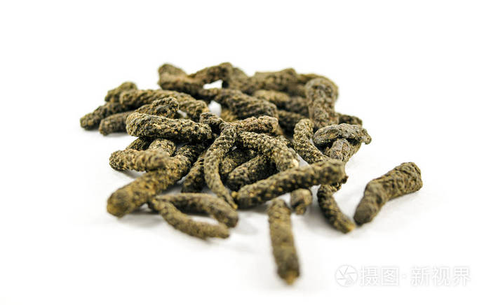 印度长胡椒堆 胡椒龙 孤立的极端封闭照片 正版商用图片04ex5m 摄图新视界 印度长胡椒堆 胡椒龙 孤立的极端封闭照片 正版商用图片04ex5m 摄图新视界