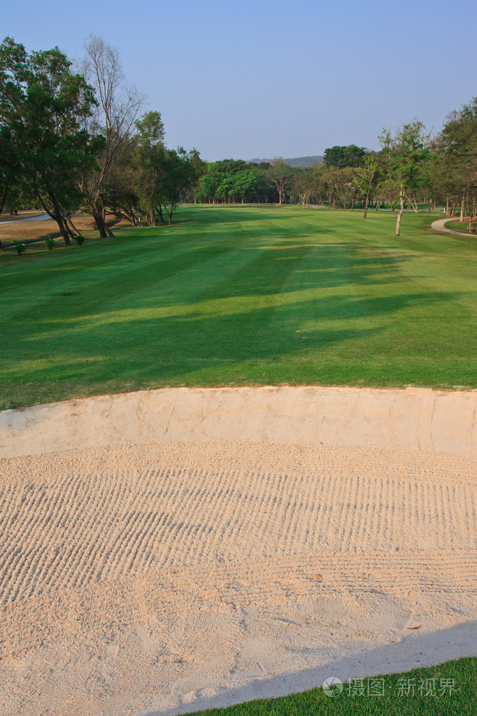 高尔夫球场照片-正版商用图片04g3lh-摄图新视界