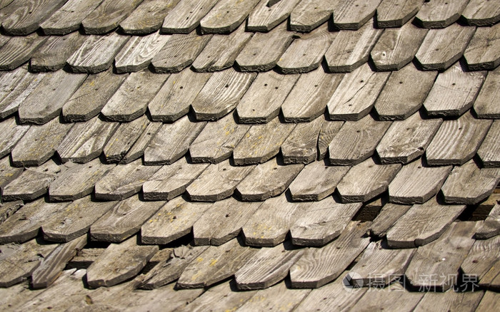 旧木瓦片
