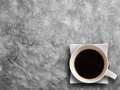 水泥台面咖啡杯背景纹理图片