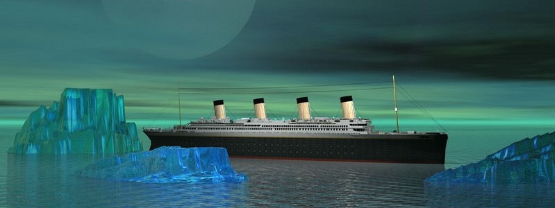 泰坦尼克号和天空