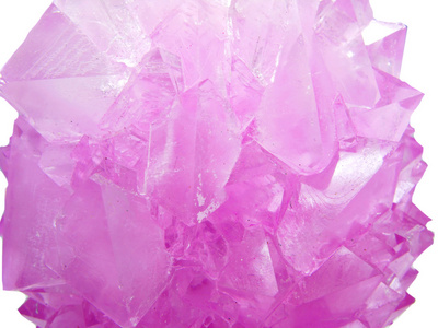 粉红色石英晶体地质自然背景