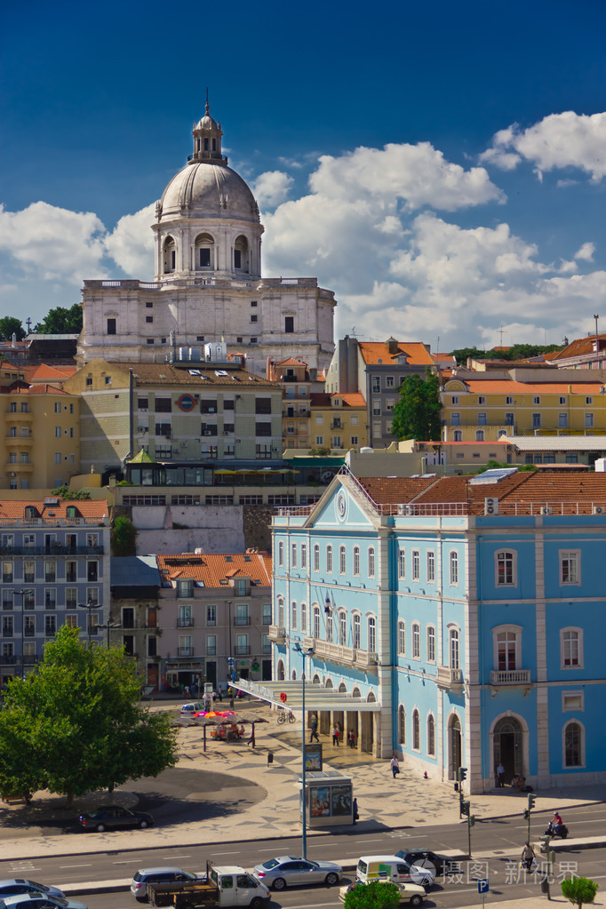 里斯本古老的城市,葡萄牙的美丽景色