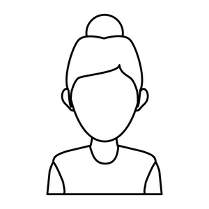 工程师头像轮廓图标图片