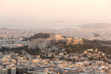 雅典, 希腊城市天际线图片