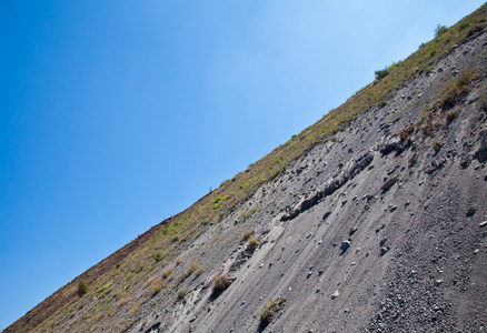 维苏威火山的火山口