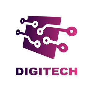 数字技术标志照片