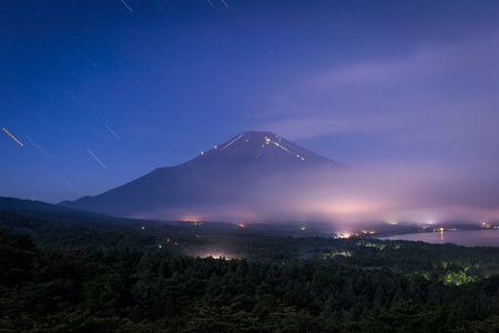 富士山夜景图片 富士山夜景素材 富士山夜景插画 摄图新视界 富士山夜景图片 富士山夜景素材 富士山夜景插画 摄图新视界