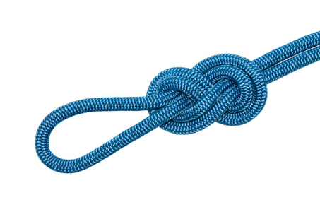蓝绳结八