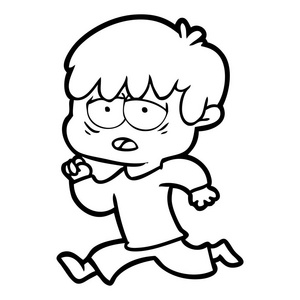 疲惫的卡通图片-疲惫的卡通素材-疲惫的卡通插画-摄图新视界