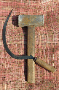 镰刀和锤子图片