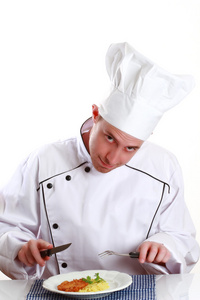 厨师肖像