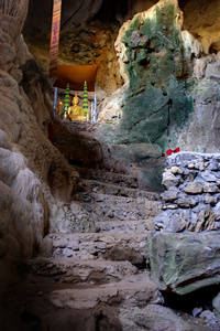 石灰岩洞 老挝