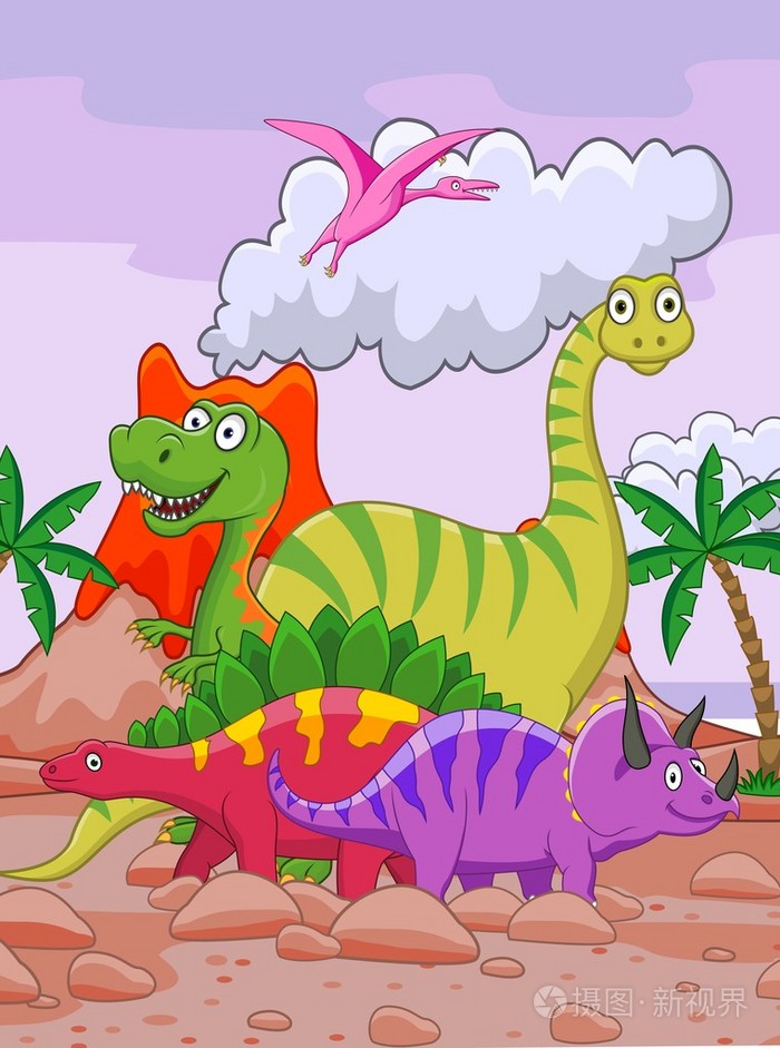 恐龙卡通