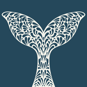 鲸鱼纹身图片-鲸鱼纹身素材-鲸鱼纹身插画-摄图新视界