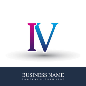 iv 字母徽标, 初始徽标标识为您的企业和公司