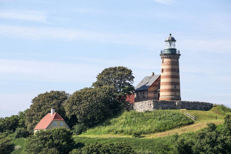丹麦 Sprogo 岛上的灯塔