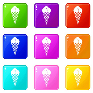 冰淇淋图标9集