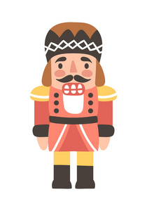 胡桃夹子胡桃夹子卡通人物 vectorseamless 图案胡桃夹子动画片字符