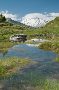 高山湖和全景