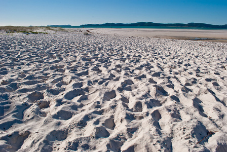 白砂在降灵岛 queesland 澳大利亚