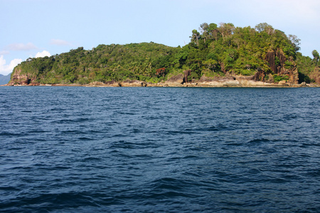 热带海滩泰国