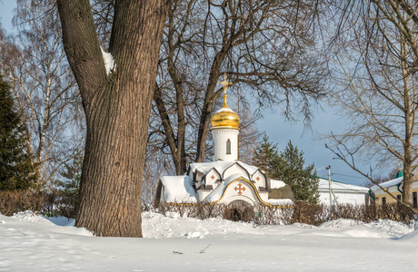 Dukhovskaya 教堂在 Borisoglebsky 修道院