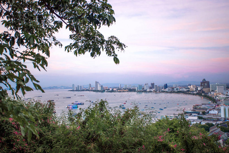 芭堤雅城市全景图