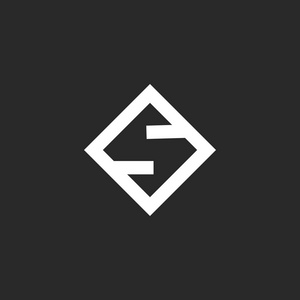 字母 h 会标徽标, 最小简单标识初始符号, 创意沙漏形状图标大写字母