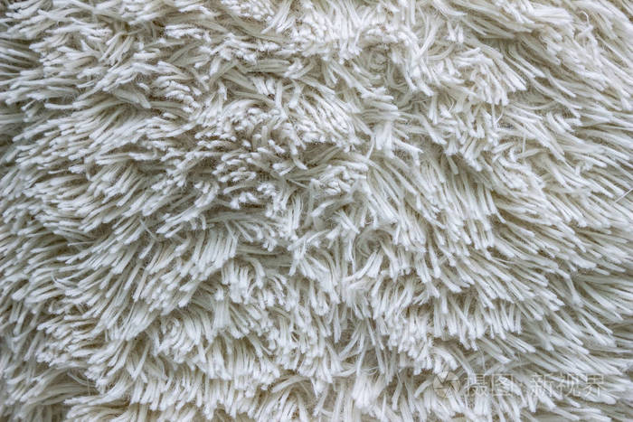 纹理人造羊毛长螺纹