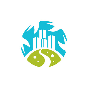 住宅小区标志照片