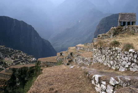 在秘鲁的马丘比丘