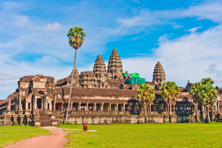 吴哥寺，柬埔寨 东南亚