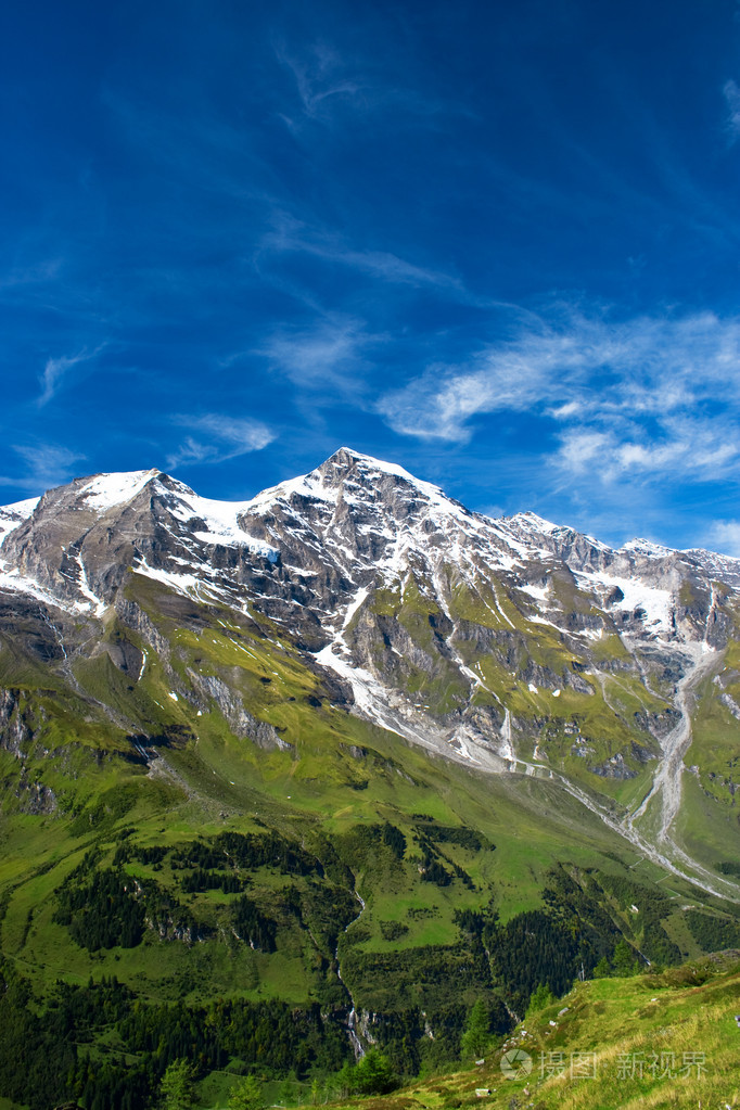 奥地利阿尔卑斯山的风景照片-正版商用图片04kw8c-摄图新视界