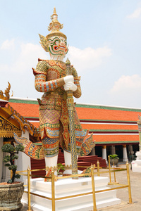 泰国大皇宫守护神图片