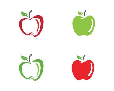 苹果矢量插画设计照片