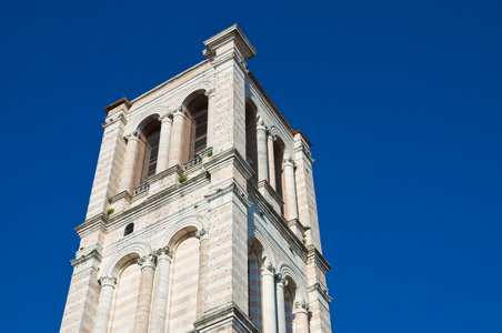 钟楼圣乔治教堂。费拉拉。艾米利亚罗马涅区。意大利