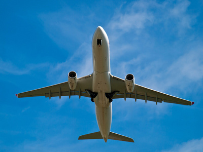 起飞的翅膀飞机起飞照片