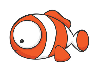 可爱小丑鱼卡通儿童组与小丑庆祝生日聚会惊艳的小丑歌剧院或宫廷装饰