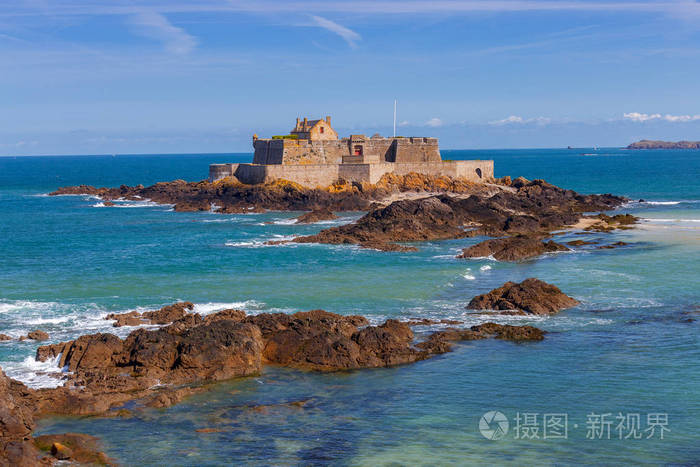 圣马洛堡垒国家在海岛