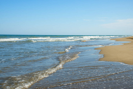 海岸的地中海，西班牙