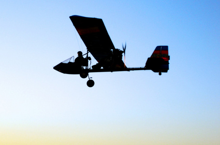 体育照片-超轻型飞机航空照片