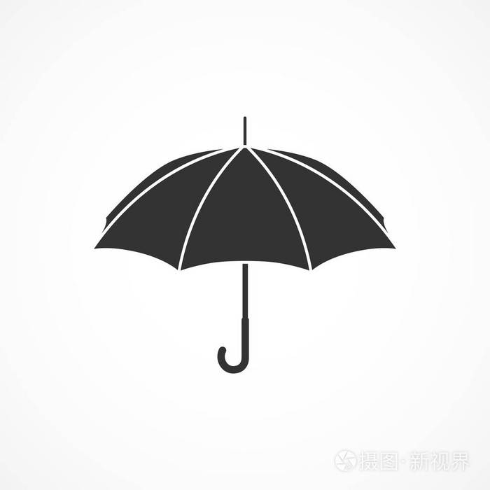 矢量图像伞图标