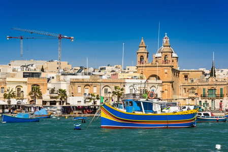 传统渔村 Marsaxlokk, 马耳他