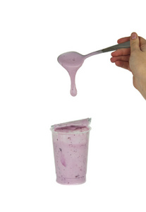 蓝莓酸奶隔离
