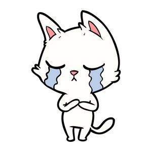 猫哭了图片-猫哭了素材-猫哭了插画-摄图新视界
