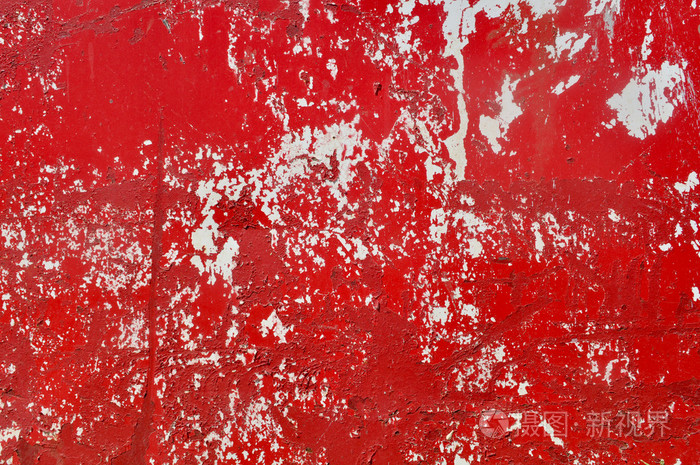 红色金属质感的背景